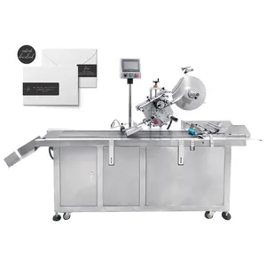 YM210D automatic envelope sticker labelling machine for pouches and envelopes