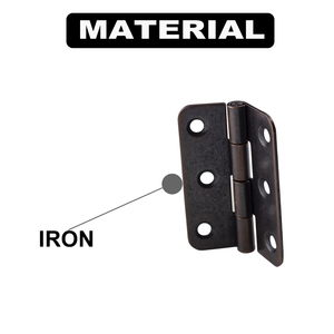 270 Degree Pin Swing <strong>Hinges</strong> Antique Black Heavy Duty Metal <strong>Hinge</strong> Cabinet <strong>Hinges</strong> For Furniture Bifold Door Cupboard Wooden Doors - Product Image 4