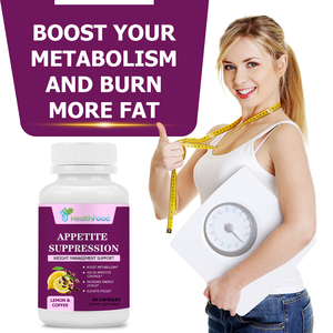 Cápsulas Supresoras del Apetito Personalizadas de Fábrica, Suplemento para Controlar el Apetito y Estimular el Metabolismo con Mezcla de Hierbas, Cápsulas Adelgazantes - Product Image 3