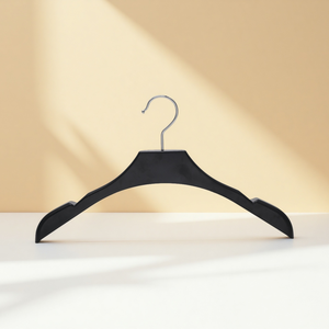 Cintres courts <span class=keywords><strong>de</strong></span> salon en plastique <span class=keywords><strong>de</strong></span> haute qualité personnalisables d'économie d'espace Meilleure vente - Product Image 5