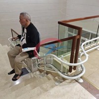 Mini hélicoptère hydraulique automatique, facile à utiliser, pour grimper des escaliers à la maison