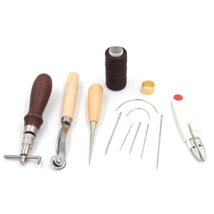 Herramientas de remaches hechos a mano, accesorios cosidos a mano, Kit de costura de moldes, tijeras/agujas/hilos/punzones/ganchos de hilo - Product Image 1