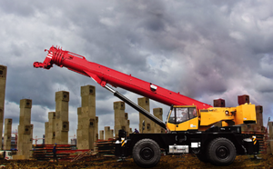 Grue tout-terrain de marque renommée 130 tonnes SRC8130 pour la construction, hauteur de levage 60m - Product Image 4