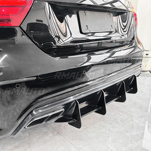 <b>Car</b> Rear Bumper <b>Diffuser</b> Lip Rear Side Splitters Spoiler Lip <b>for</b> Mercedes-Benz A-Class W176 A45 AMG 2013-2018 Body Kits Tuning - Product Image 6