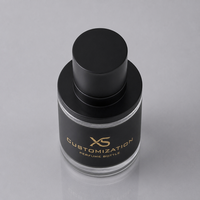 Flacon de parfum vide en verre transparent 50ml 30ml 100ml avec pompe vaporisateur et capuchon magnétique, boîte cadeau de luxe, bouchons personnalisés OEM