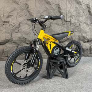 Bicicleta Eléctrica Infantil de Carreras para Niños, Bicicleta Eléctrica Infantil de Alta Calidad, Bicicleta Segura con Frenos Hidráulicos V2 de Aleación de Aluminio - Product Image 1