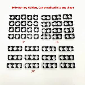 18650 21700 26650 ABS 배터리 홀더 2P, E-바이크 스쿠터 EV용 리튬 인산철 고품질 배터리 팩 홀더 - Product Image 3