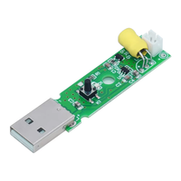 Module humidificateur USB WAVGAT, carte de commande d'atomisation ultrasonique avec circuit intégré DC 5V 300mA pour projets DIY