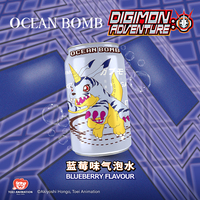Oceaanbom/Digimon 330Ml Frisdranken Koolzuurhoudende Dranken Met Fruitsmaak Exotische Dranken