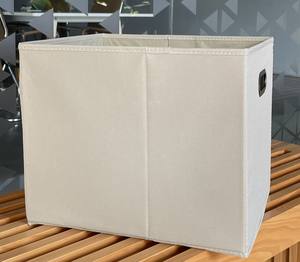 กล่องเก็บผ้าฝ้ายคุณภาพดีพับเก็บได้ออกแบบให้เหมาะกับการใช้งาน370*300*300มม. - Product Image 2