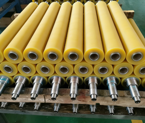 גלגלת גומי מוסמכת TUV CE עמידה בפני שחיקה ועמידה בחום, תעשייתית בהתאמה אישית - Product Image 2