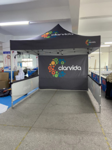 10x10 feet tán với bức tường phía sau nửa bức tường chất lượng cao in lều - Product Image 2