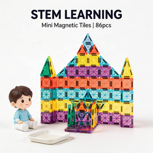 Blocs <span class=keywords><strong>de</strong></span> <span class=keywords><strong>construction</strong></span> magnétiques <span class=keywords><strong>de</strong></span> 3,75 cm, jouet éducatif STEM DIY pour enfants, ensemble <span class=keywords><strong>de</strong></span> <span class=keywords><strong>construction</strong></span> créatif, vente en gros d'usine - Product Image 6