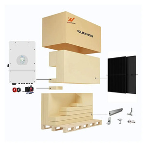 Sistema Híbrido Solar Kit 5kw 10kw 12kw 15kw 18kw 20kw 25kw 30kw Off Grid Sistema de Energía Solar Almacenamiento Hogar Comercial - Product Image 5