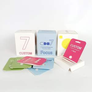 Emballage pliant imprimé personnalisé Boîte de présentation de pilules en papier personnalisé Emballage de carte blister pour vitamine/tablette - Product Image 1