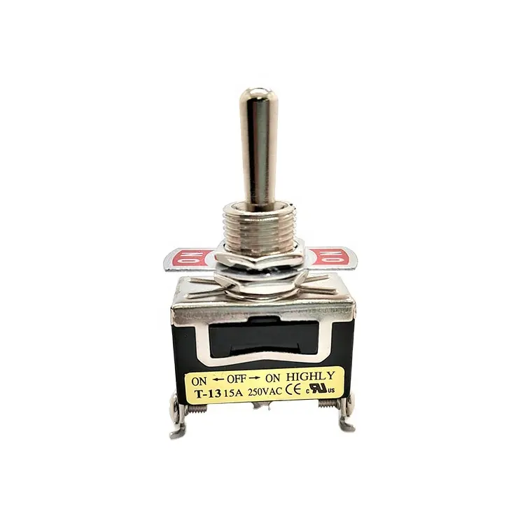 Taiwan Brand T-13BS-UL 3P Screw Type 15A 250VAC Toggle Switches