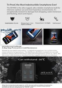 <span class=keywords><strong>Blackview</strong></span> BV9900, 8 Go + 256 Go 5.84 pouces Android 9 Pie MT6779V 4380mAh Batterie Face ID <span class=keywords><strong>blackview</strong></span> téléphone robuste - Product Image 2