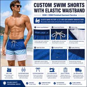 Pure Sublimation Printed Swimming Swimwear With Logo <b>Mens</b> Swim Wear Fitness Custom Boardshorts Beach Shorts Swim <b>Trunks</b> <b>for</b> <b>Men</b> - Product Image 6