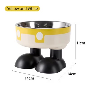 Wholesale 2025 Fine Era Factory Price Large Capacity Stainless Steel Dog <b>Cat</b> Bowl Anti-Knock Neck Protection Pet Bowls <b>Feeders</b> - Product Image 6