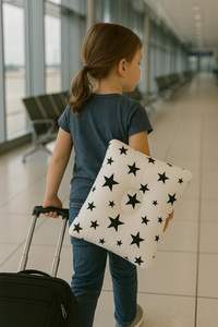 Almohada de algodón transpirable para bebé recién nacido, con forma de estrella de dibujos animados, de alta calidad, suave, para dormir. - Product Image 4