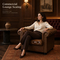 Ensemble de bar en bois de style européen avec dossier réglable et design imperméable pour café, club privé, salle à whisky