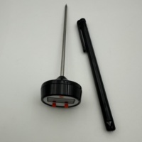 Termómetro de penetración digital testo 0560 1110 tamaño mini para líquido, aire