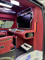 Komplettes Innendesign Luxus-Trennwand Decken-Seitenwand-Sitz-Upgrade-Kit Alles aus Einer Hand für Mercedes Benz Sprinter Vito W447 Van