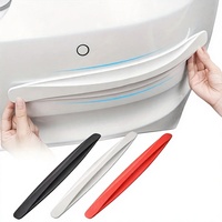 ODEC 2PC Protection universelle en silicone anti-collision pour pare-chocs avant/arrière de voiture 1. Décoratif épais