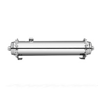 Filtre à eau complet pour comptoir, membrane d'ultrafiltration manuelle, auto-nettoyant, en acier inoxydable 304, pour usage domestique, eau facilement filtrée