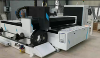 Découpeuse laser à fibre automatique professionnelle pour tôles et tubes en acier inoxydable |   Machine CNC à double usage |   Économisez de l'espace de travail