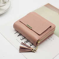 Louis — porte-carte de crédit en cuir véritable pour femmes, Logo personnalisé, pochette de luxe pour dames, portefeuille