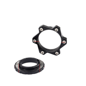 อะแดปเตอร์ดิสก์เบรกแบบ Center Lock เป็นแบบ Six Bolt ทำจากอลูมิเนียมอัลลอยด์ สำหรับอัพเกรดล้อจักรยาน - Product Image 2