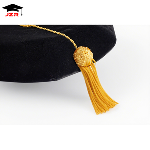 Collège personnalisé en gros unisexe PHD Stanford <span class=keywords><strong>University</strong></span> Deluxe Doctoral Regalia robe capuche Tam ensemble - Product Image 5