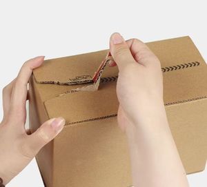 Boîtes en carton écologiques pliables avec bande de déchirement, logo personnalisé imprimé, boîtes d'expédition de luxe, boîtes cadeaux pour parfums avec fermeture éclair - Product Image 2