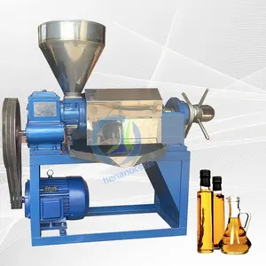 Integrated Screw Cold Press Sesame Oil Large Scale Full Set Cooking Ground Nut Oil Make Machine