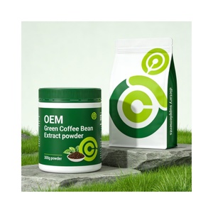 Offre Spéciale – Poudre d'extrait de café vert OEM/ODM 80 % en vrac, qualité alimentaire, <span class=keywords><strong>pour</strong></span> la perte de poids, acide chlorogénique personnalisé en fût - Product Image 2