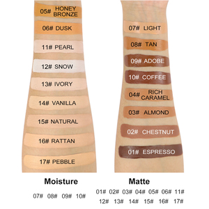 Make Up Không Thấm Nước Bảo Hiểm Đầy Đủ Nền Tảng Lỏng Vegan Mặt Trang Điểm Nhãn Hiệu Riêng <span class=keywords><strong>Foundation</strong></span> - Product Image 3