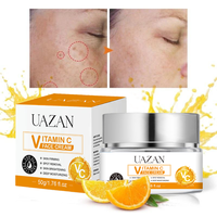 Crème Visage Anti-Âge Naturelle Éclaircissante et Blanchissante en Gros à l'Arbutine et à la Vitamine C pour Hommes et Femmes, Élimine les Taches Brunes