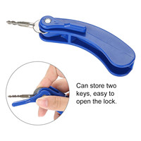Aide à la maniure des clés pliable en plastique pour une prise en main plus facile, outil pour l'arthrite - Durable, léger, écologique, portable Healthmenex pour les voyages