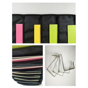 Sac de rangement mural pliable pour fournitures de bureau, 10 poches, minimaliste, écologique, à suspendre sur la porte - Product Image 6
