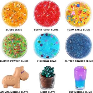 Kit de slime géant Bview Art DIY, slime <span class=keywords><strong>transparent</strong></span>, fournitures pour enfants, artisanat artistique pour filles et garçons de 5 à 12 ans - Product Image 4