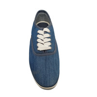 Chaussures de sport classiques en toile plates à lacets pour hommes, moins chères, vendues en gros