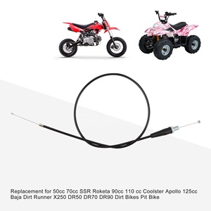 GOOFIT Câble d'accélérateur 37.8 "de remplacement pour 50cc 70cc SSR Roketa 90cc <span class=keywords><strong>110</strong></span> Cc Coolster <span class=keywords><strong>Apollo</strong></span> 125cc <span class=keywords><strong>Dirt</strong></span> Bikes Pit Bike - Product Image 5