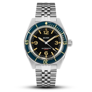 ODM nuevo bisel de cristal de zafiro de alta calidad clásico azul 20ATM Diver relojes mecánicos hombres para <span class=keywords><strong>Swiss</strong></span> Super Luminous - Product Image 2