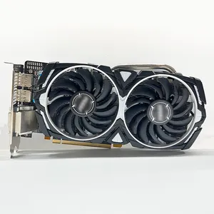 Kullanılmış bilgisayar oyun Gpu Xfx 8 8gb Rx 480 8Gb grafik kartı GDDR5 AMD Rx 560 RX 580