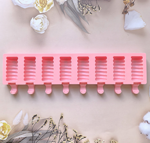 8 khoang Silicone <span class=keywords><strong>Ice</strong></span> Cream khuôn DIY khối xây dựng Cây giáng sinh Kim Cương giọt tình yêu Popsicle khuôn cho trẻ em - Product Image 4