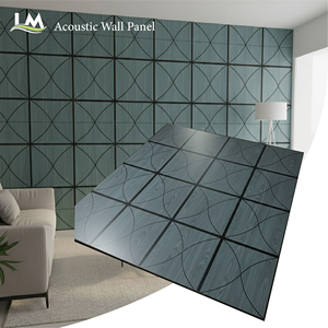 Panneaux muraux acoustiques en <span class=keywords><strong>gros</strong></span>, polyester/MDF/<span class=keywords><strong>laine</strong></span> <span class=keywords><strong>de</strong></span> <span class=keywords><strong>bois</strong></span>/mousse, insonorisés, décoratifs, écologiques, ignifuges, installation facile - Product Image 1