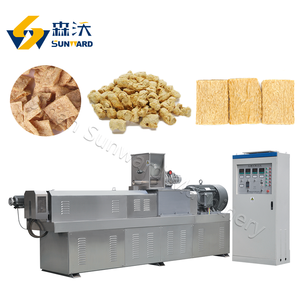 Máquina extrusora de copos de proteína de soja TSP, máquina extrusora de trozos de proteína vegetal texturizada TVP, equipo de planta de línea - Product Image 3