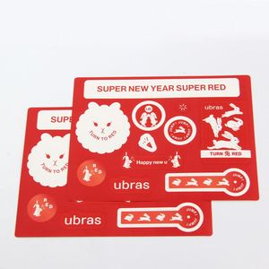 Kawaii Cartoon A4 A5 PET PVC Waterproof Adhesive Scratch-<b>Off</b> Sticker Sheets Custom Die <b>Cut</b> 100 Pcs - Product Image 5