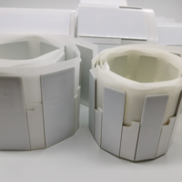 UHF RFID анти-металлическая этикетка Гибкая самоклеящаяся этикетка пассивная металлическая 860-960 МГц чип-наклейка для печати водонепроницаемая ПЭТ